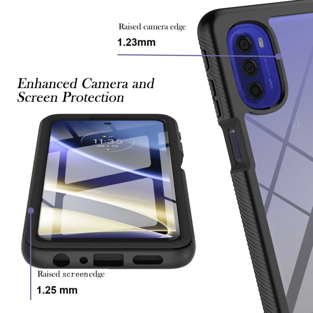 Funda Full Protection Motorola Moto G51 Negro