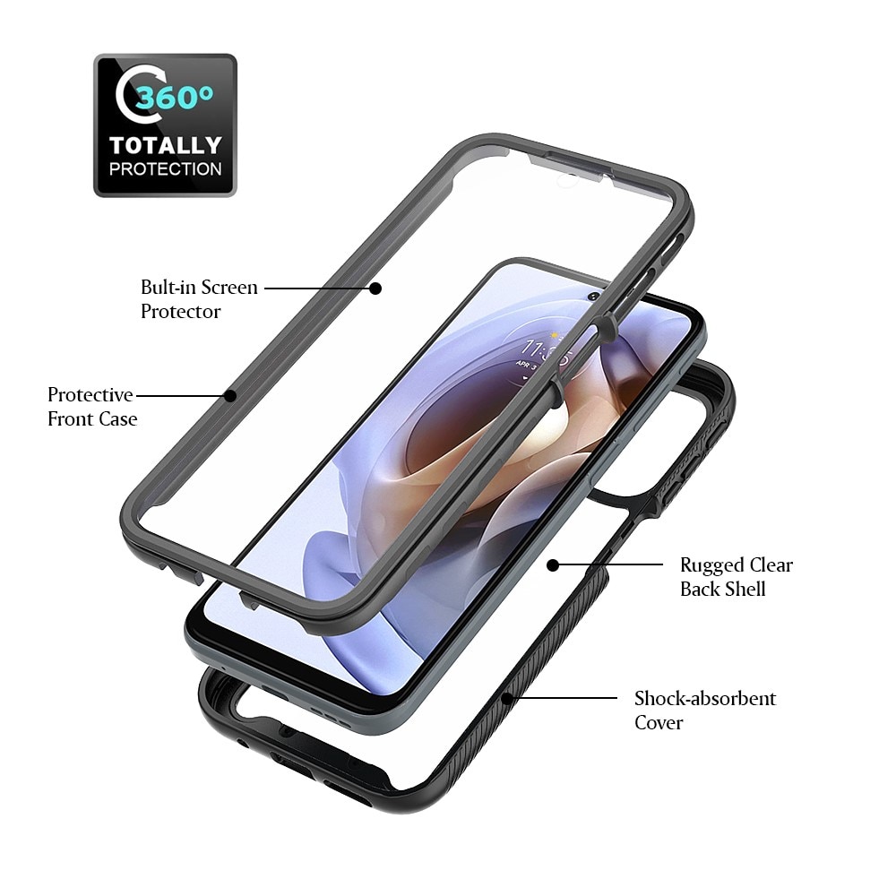 Funda Full Protection Motorola Moto G31/Moto G41 Negro