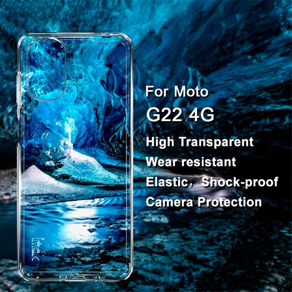 Funda TPU Case Motorola Moto G22 Crystal Clear