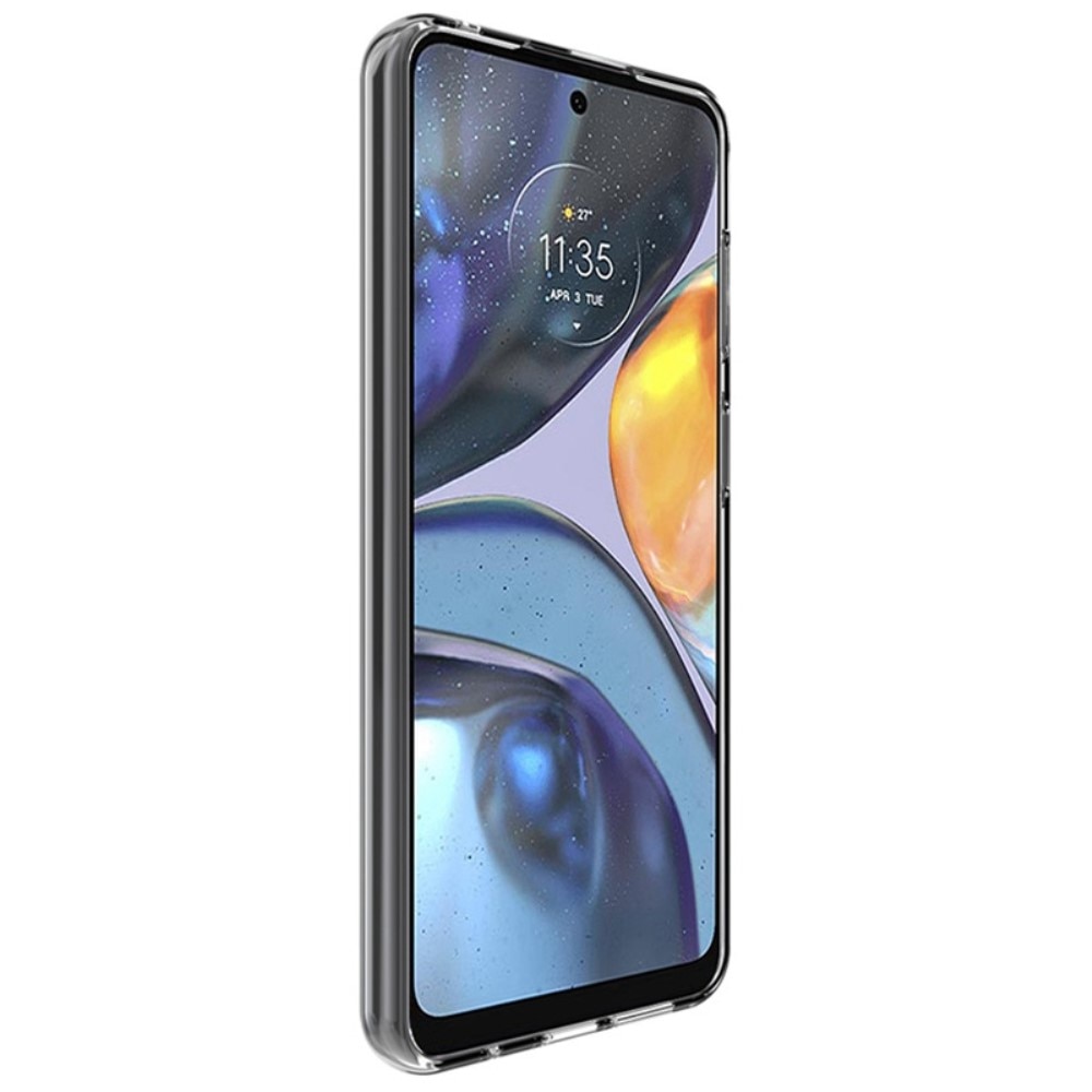 Funda TPU Case Motorola Moto G22 Transparente