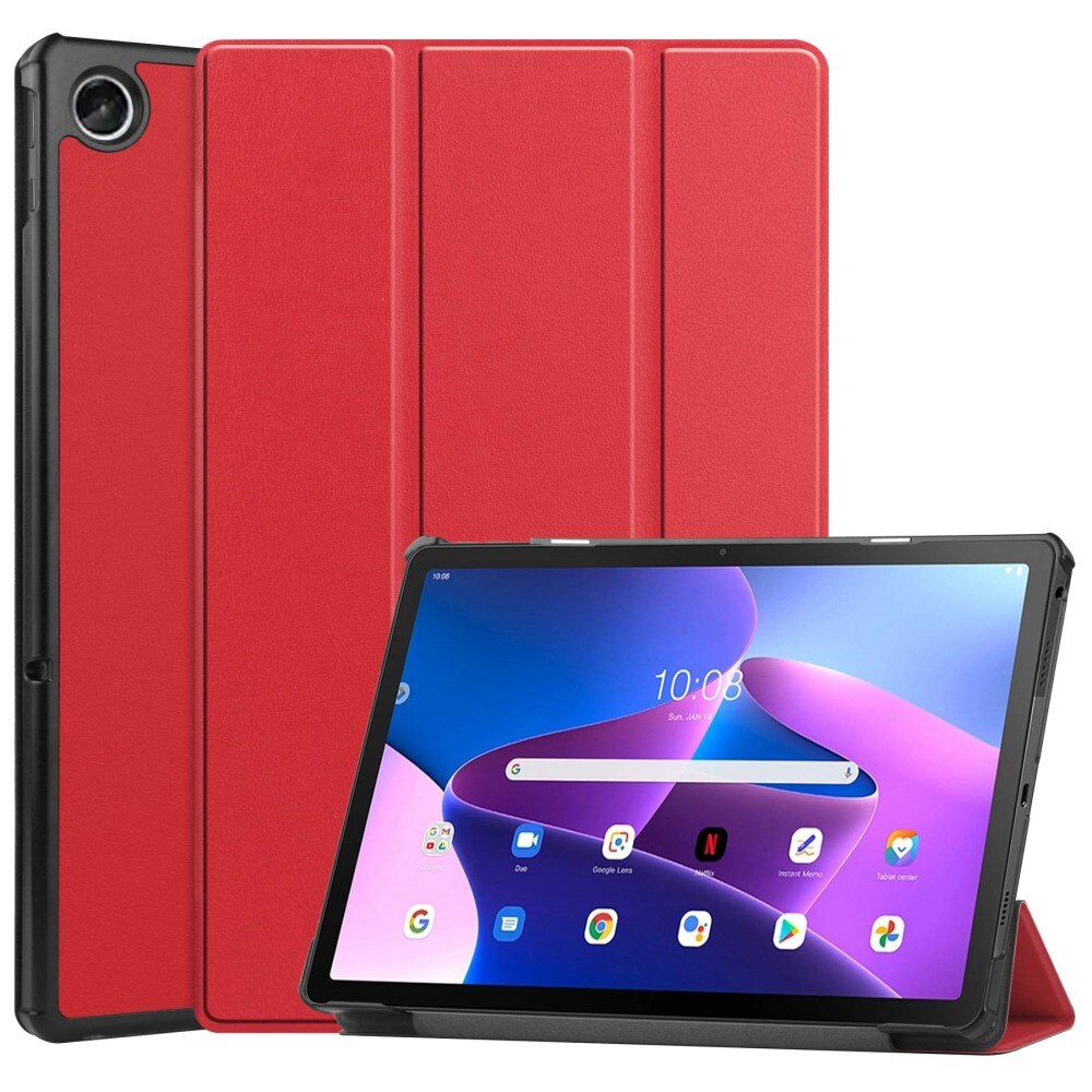 Funda Tri-Fold Lenovo M10 Plus (3rd gen) Rojo