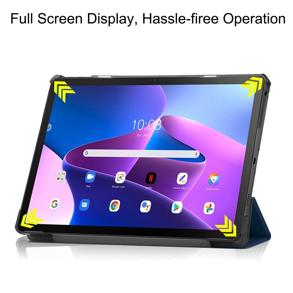 Funda Tri-Fold  Lenovo Tab M10 Plus (3rd gen) Azul