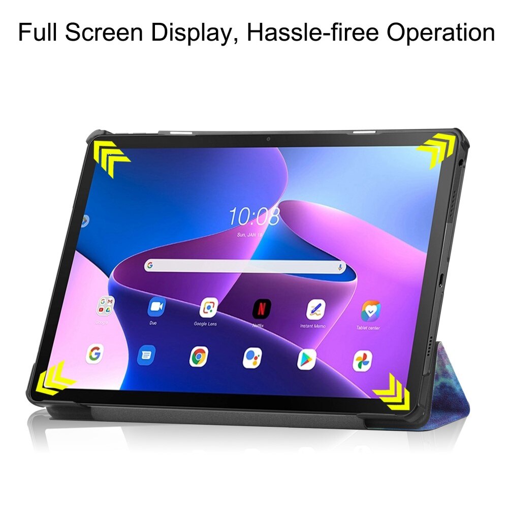 Funda Tri-Fold  Lenovo Tab M10 Plus (3rd gen) Multi color/patrón