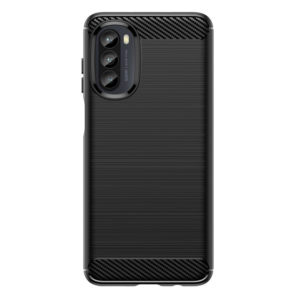 Funda Brushed TPU Case Motorola Moto G52 Black