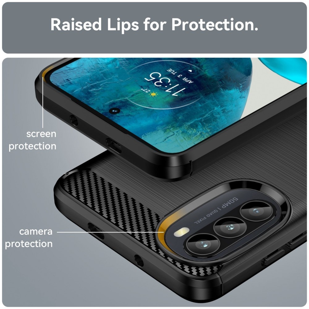 Funda TPU Brushed Motorola Moto G52 [F