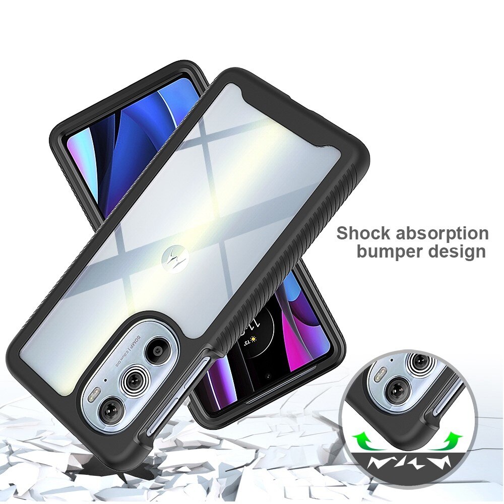 Funda Full Protection Motorola Edge 30 Pro Negro