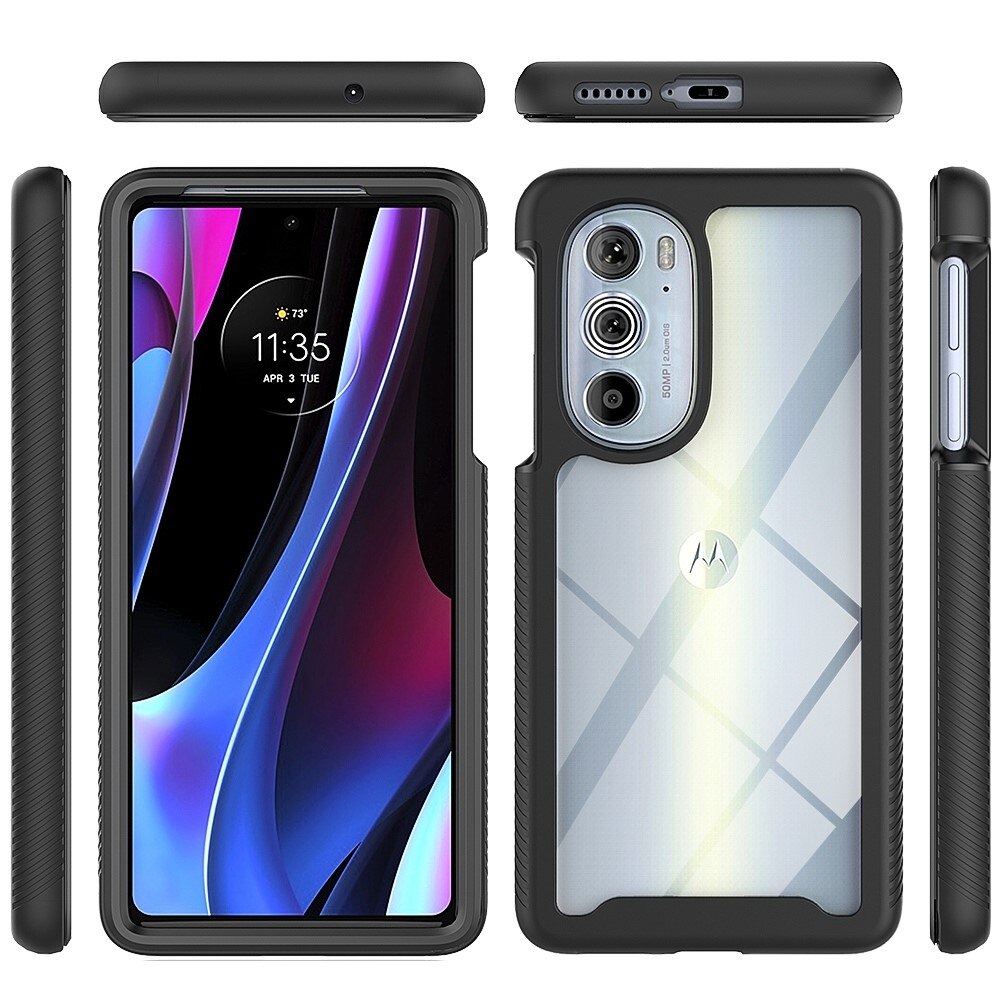 Funda Full Protection Motorola Edge 30 Pro Negro