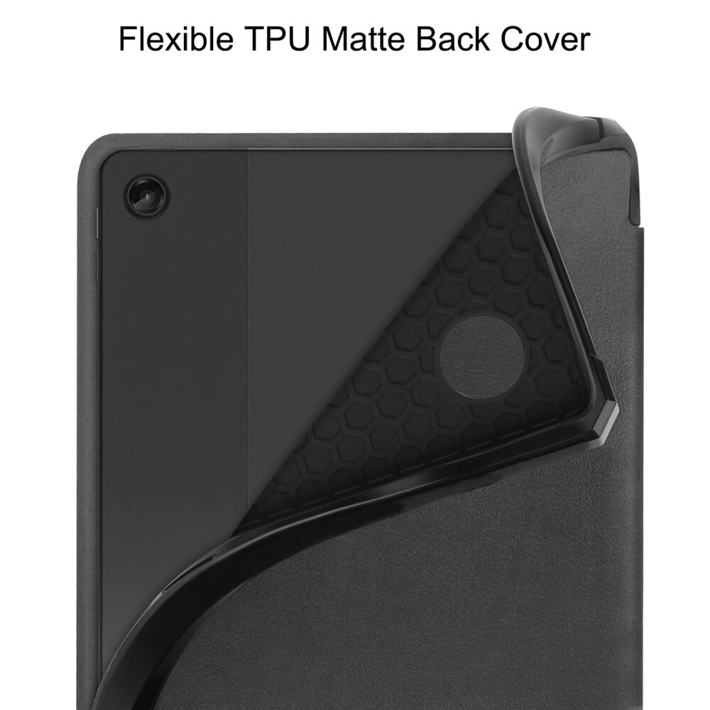 Funda Tri-Fold con portalápices  Lenovo Tab M10 Plus (3rd gen)s Negro