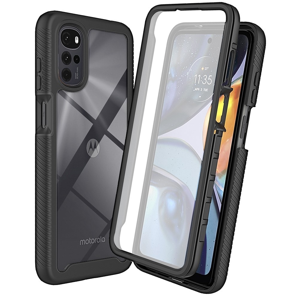 Funda Full Protection Motorola Moto G22 Negro