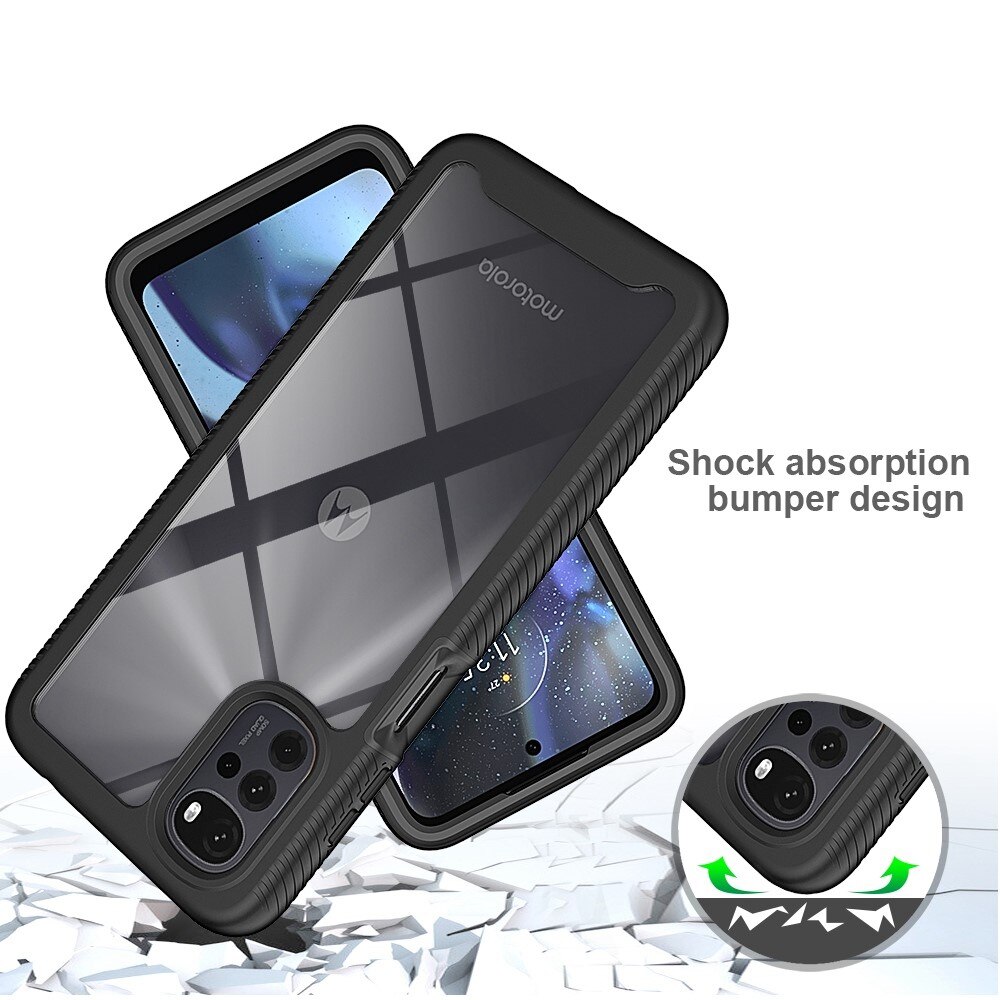 Funda Full Protection Motorola Moto G22 Negro