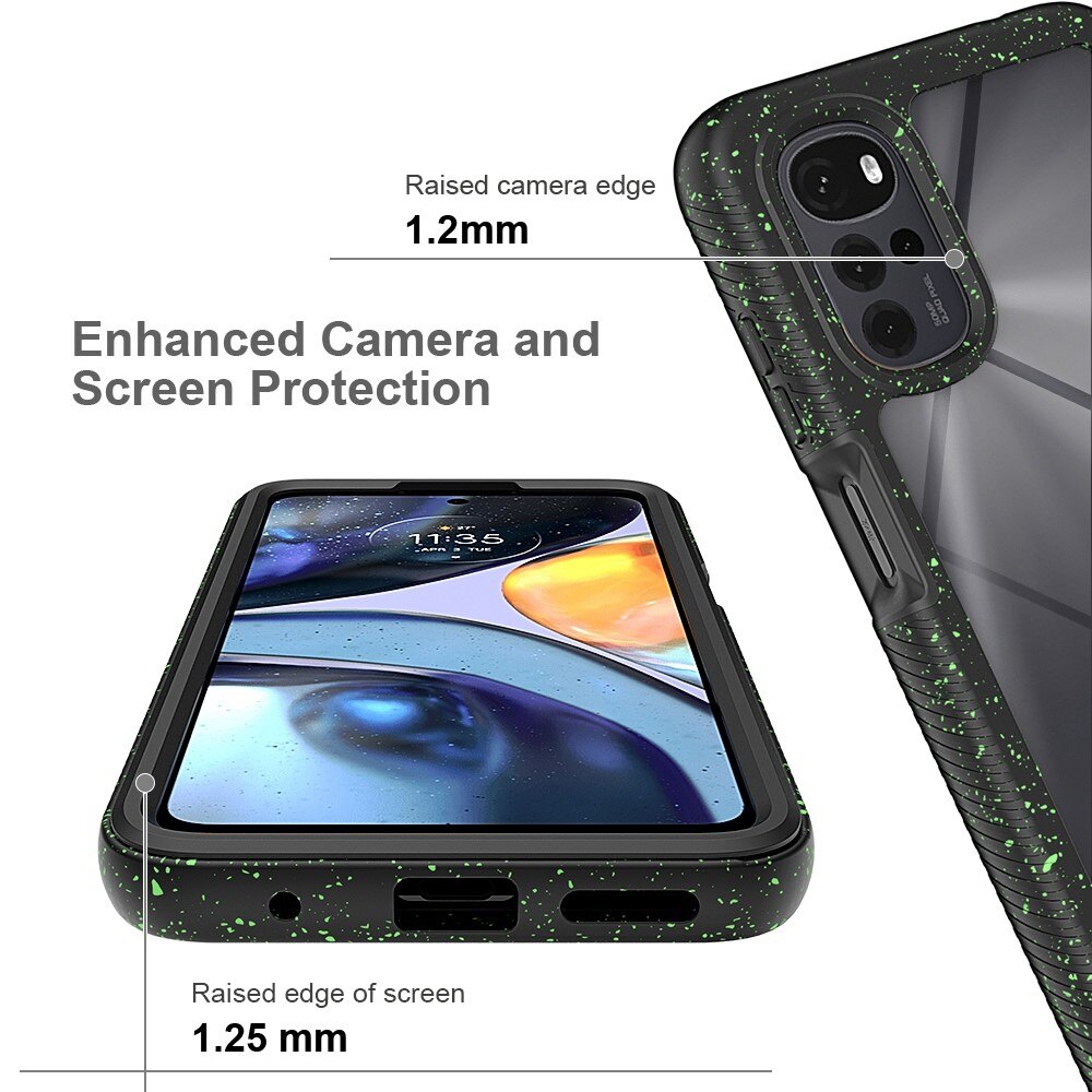 Funda Full Protection Motorola Moto G22 Negro