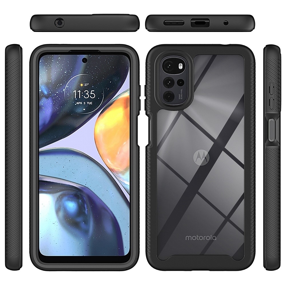 Funda Full Protection Motorola Moto G22 Negro