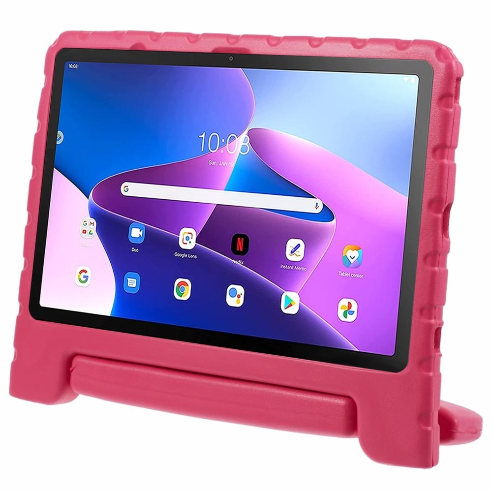 Funda a prueba de golpes para niños Lenovo M10 Plus (3rd gen) Rosado