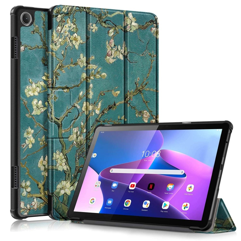 Funda Tri-Fold Lenovo Tab M10 (3rd gen) Flores de cerezo