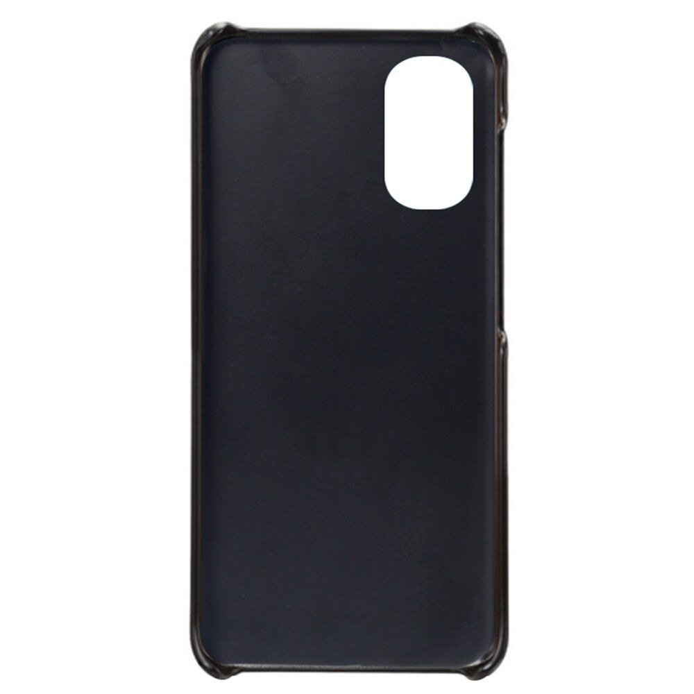 Funda Cards Slots Case Motorola Moto E32 Negro