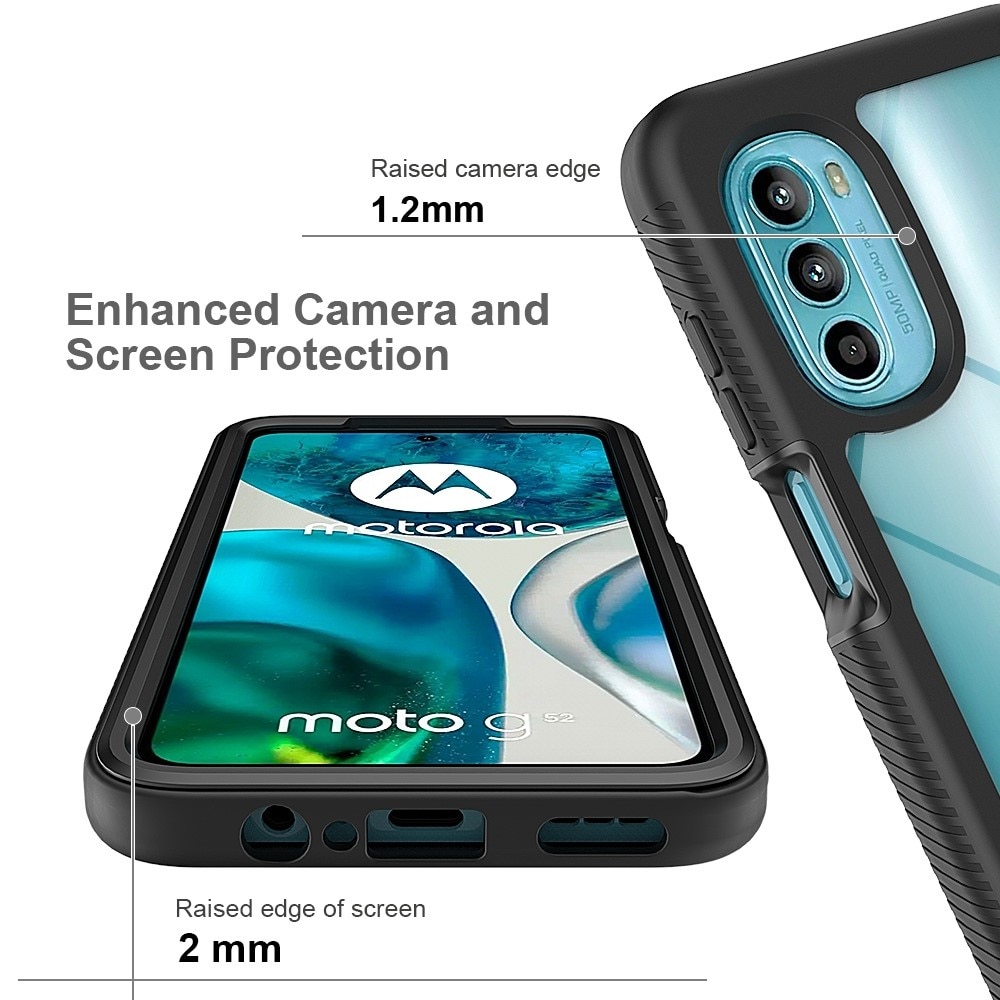 Funda Full Protection Motorola Moto G52 Negro
