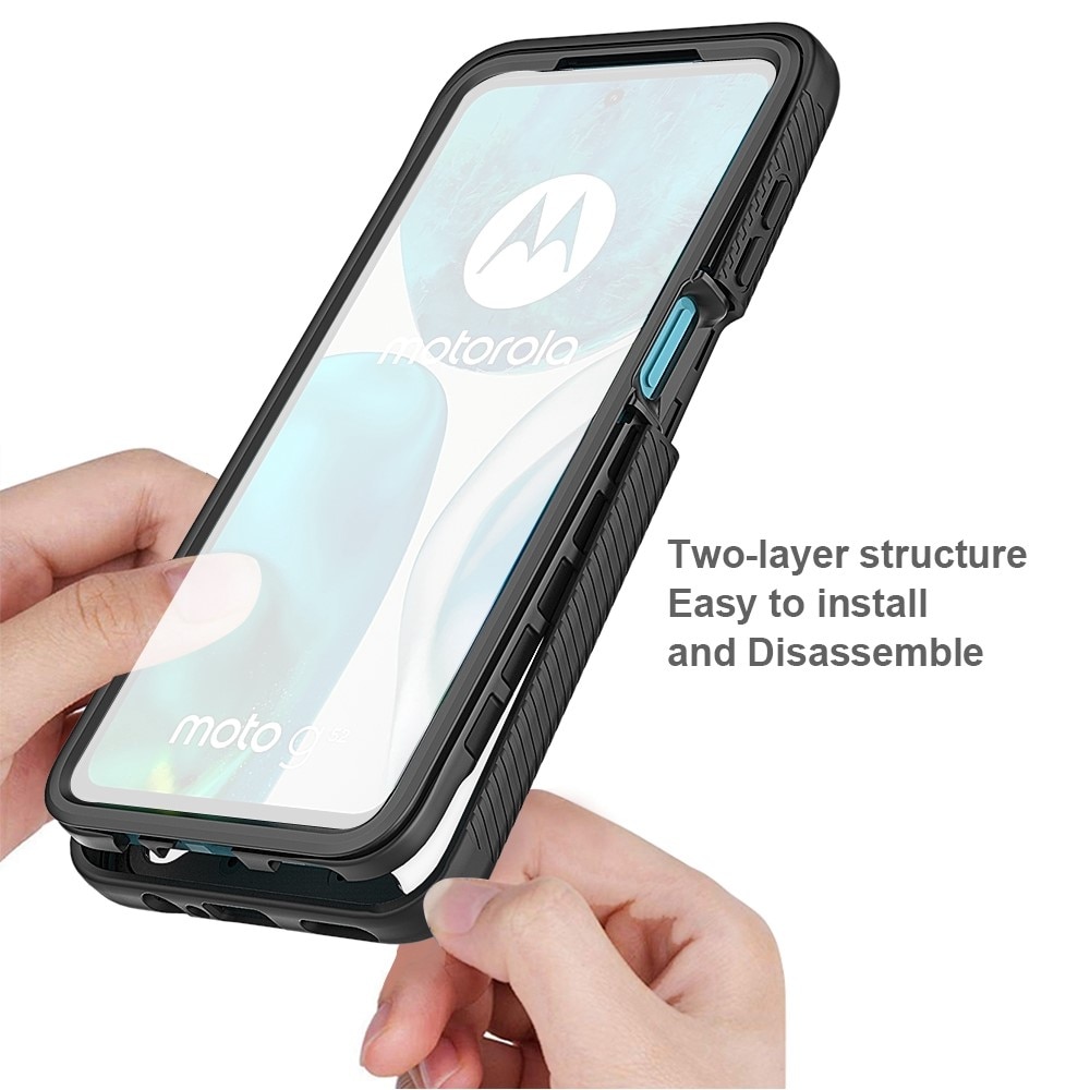 Funda Full Protection Motorola Moto G52 Negro
