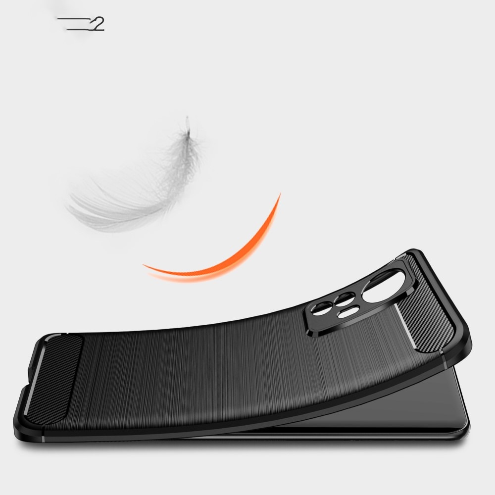 Funda Brushed TPU Case Xiaomi 12 Black