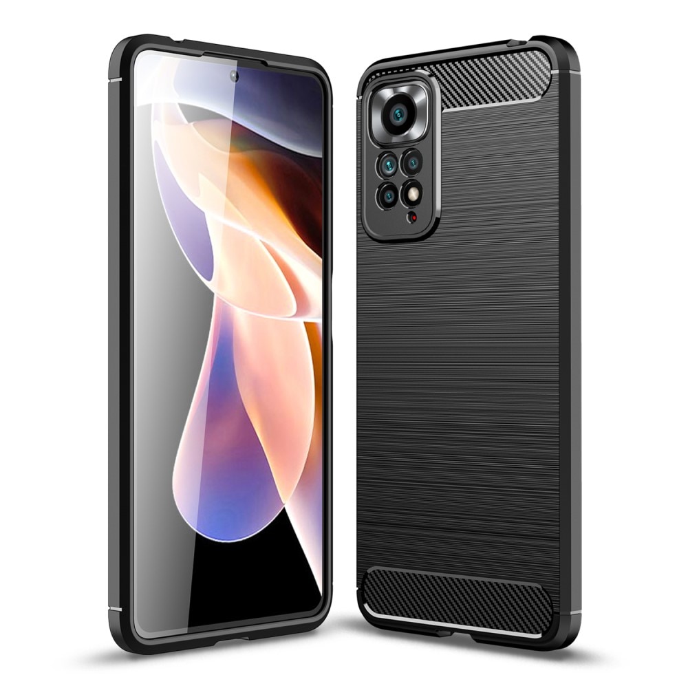 Funda Brushed TPU Case Xiaomi Redmi Note 11 Pro Black