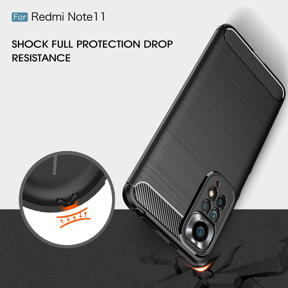 Funda TPU Brushed Xiaomi Redmi Note 11 [F