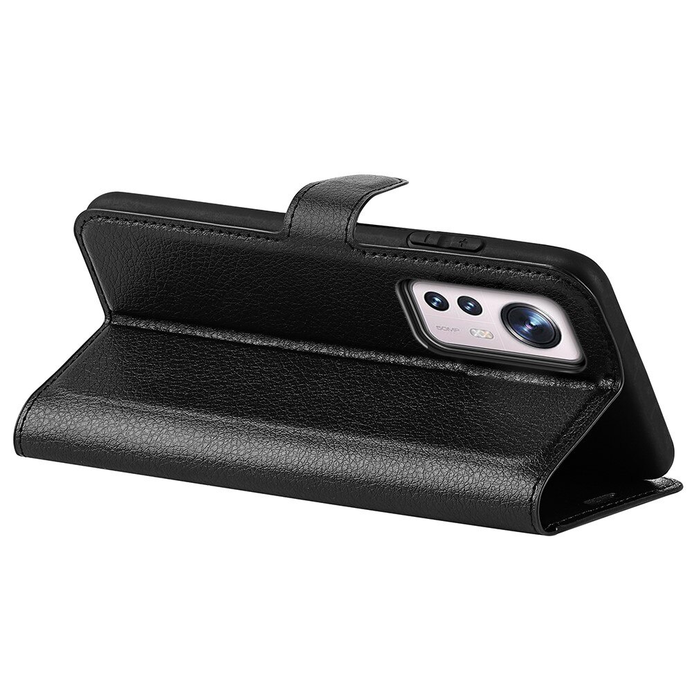 Funda cartera Xiaomi 12 Pro Negro