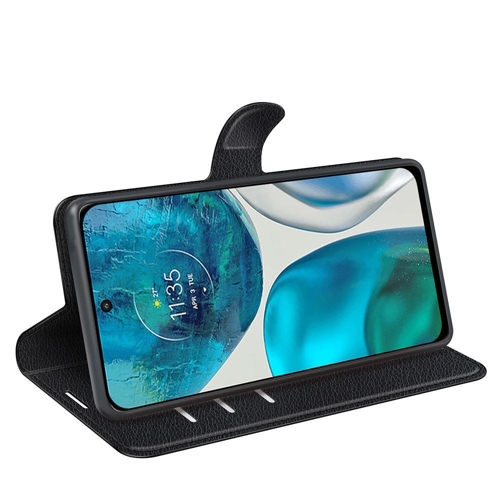 Funda cartera Motorola Moto G82/Moto G52 Negro