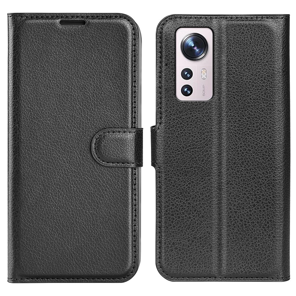 Funda cartera Xiaomi 12 Lite Negro