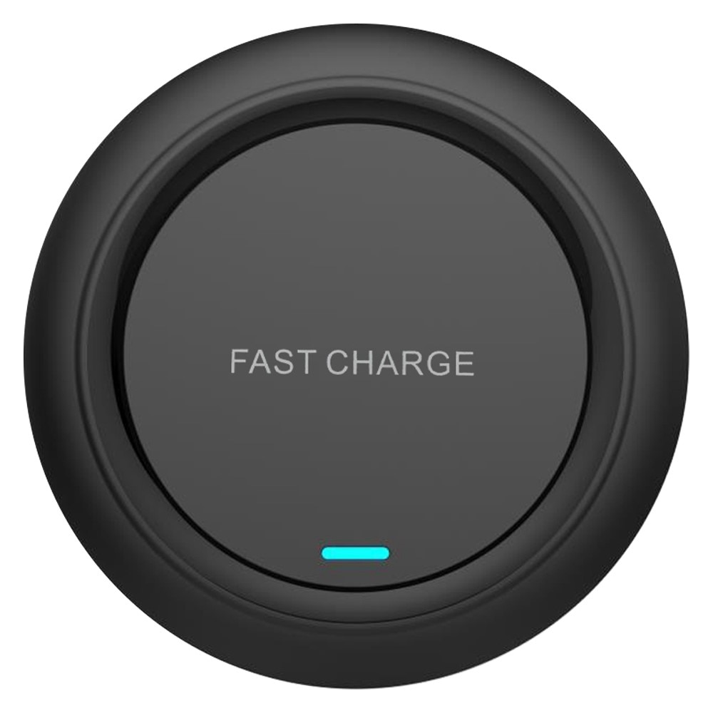 15W Cargador Inalámbrico negro