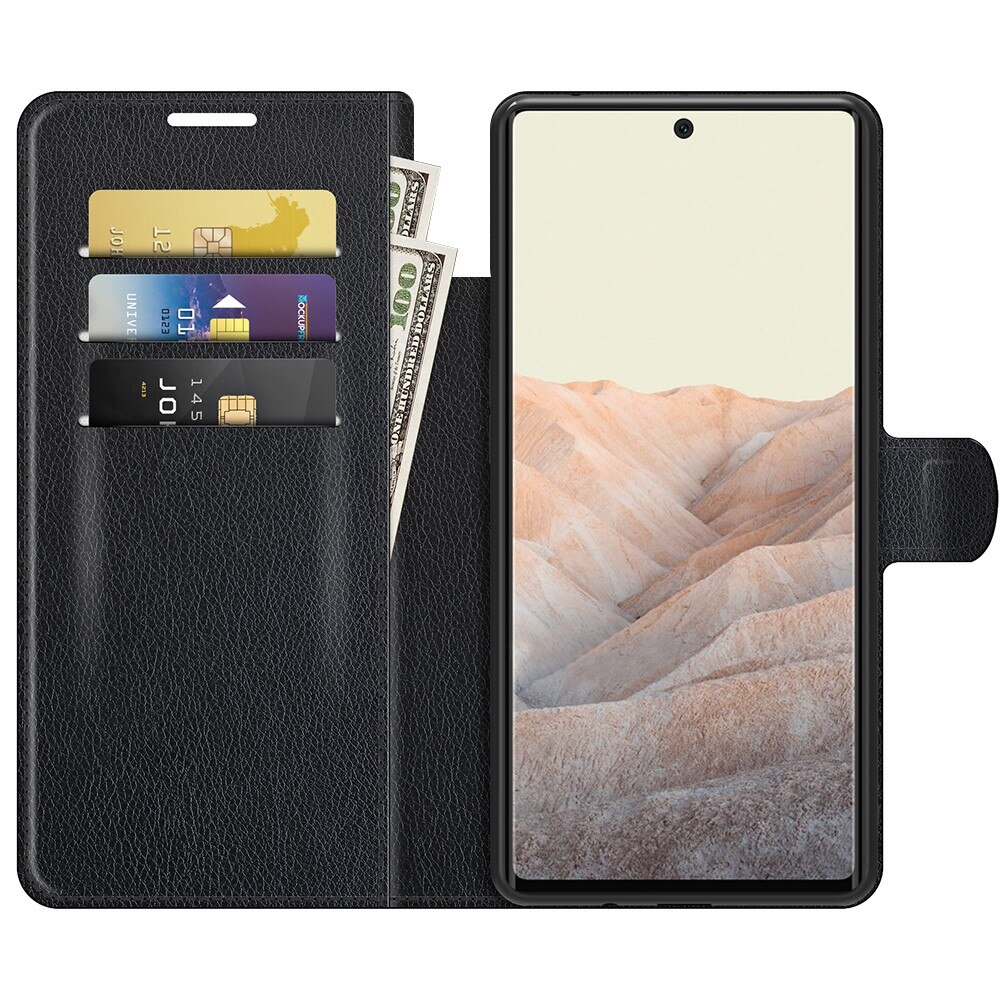 Funda cartera Google Pixel 6 Negro