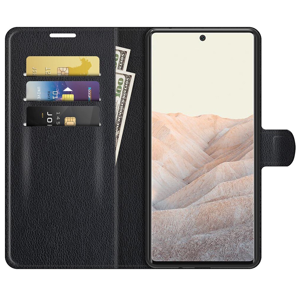 Funda cartera Google Pixel 6 Pro Negro