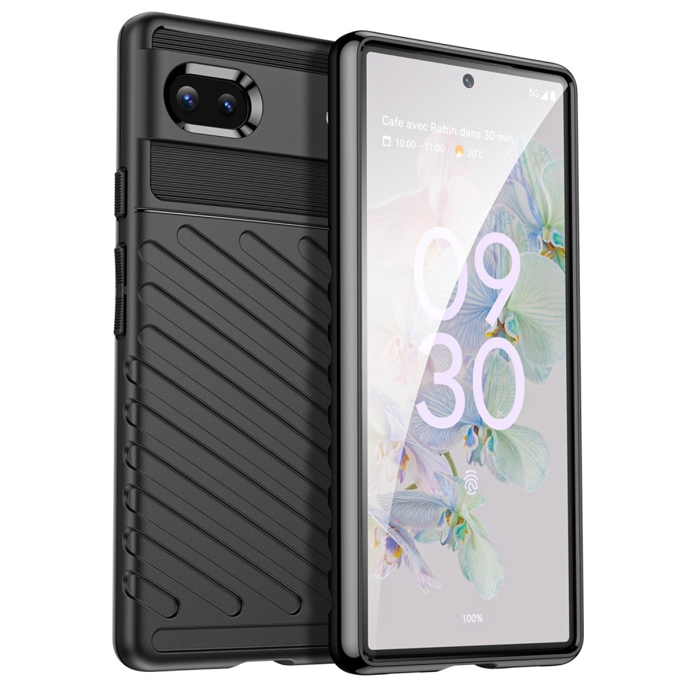 Funda Thunder TPU Google Pixel 6a Black