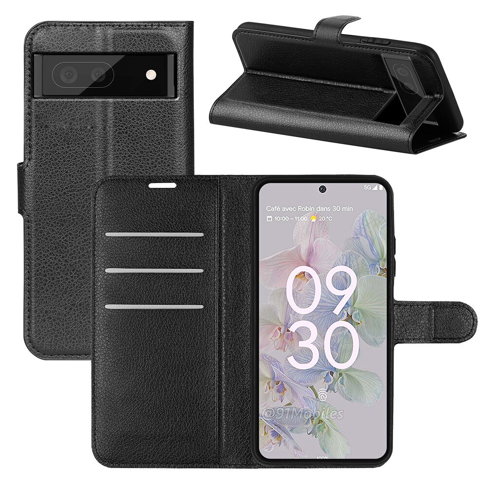 Funda cartera Google Pixel 6a Negro