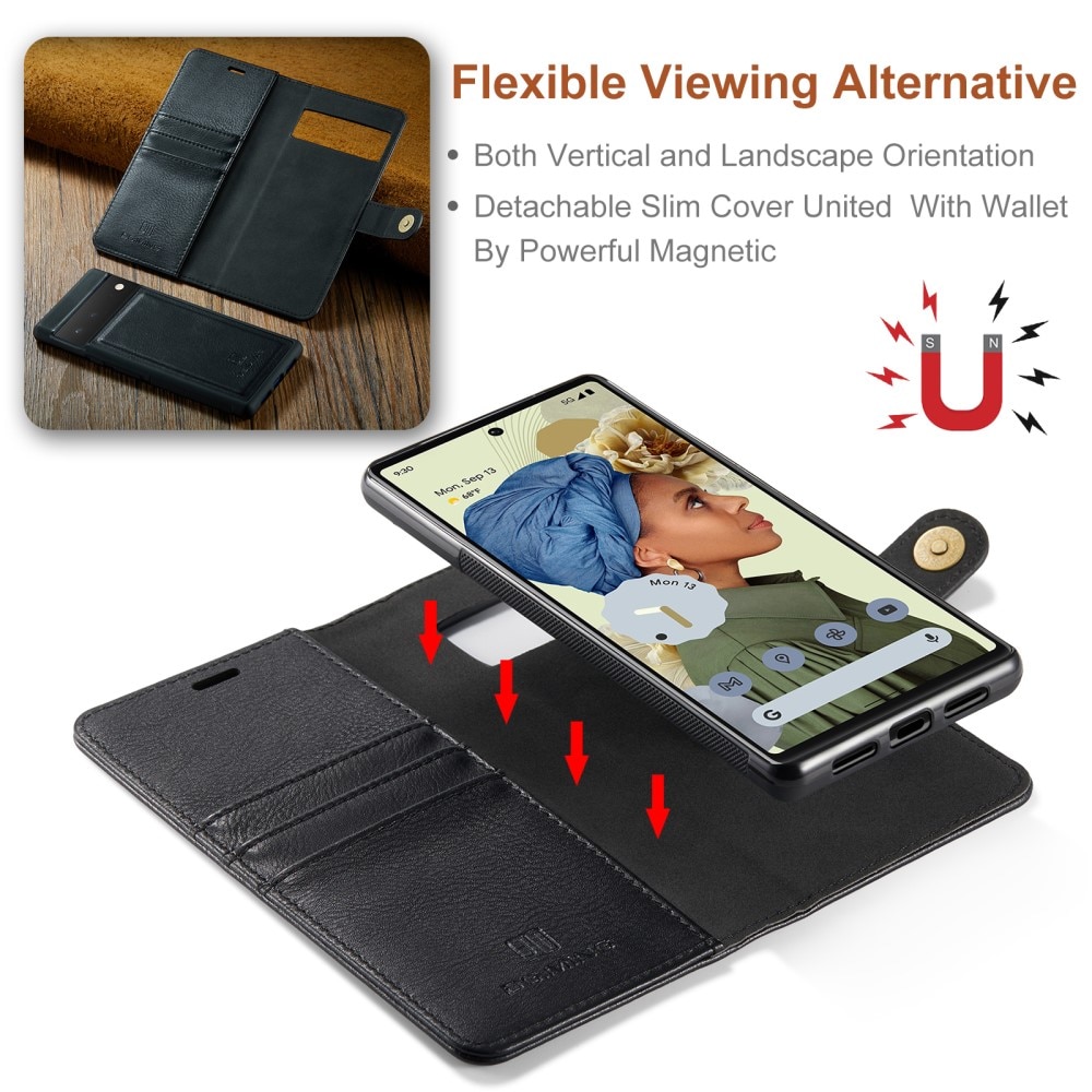 Cartera Magnet Wallet Google Pixel 6 Pro Black