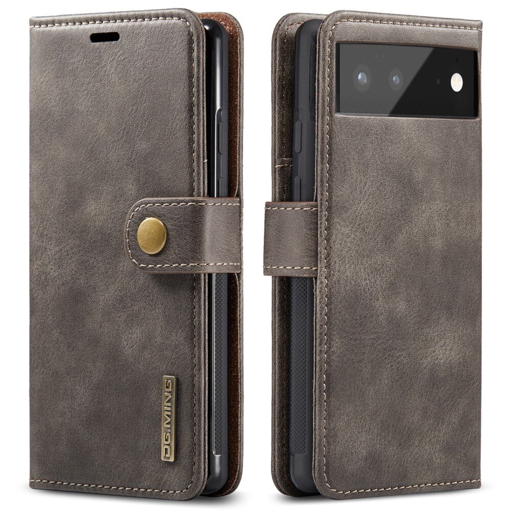 Cartera Magnet Wallet Google Pixel 6 Brown