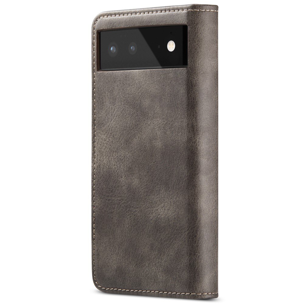 Cartera Magnet Wallet Google Pixel 6 Brown