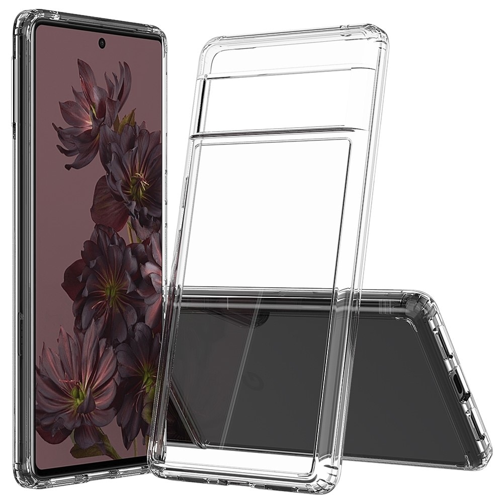 Funda híbrida Crystal Hybrid para Google Pixel 7 Pro, transparente