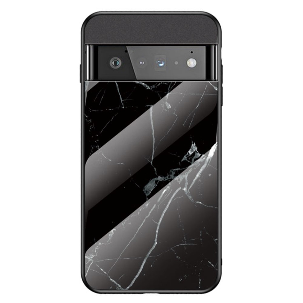 Funda vidrio templado Google Pixel 7 mármol negro