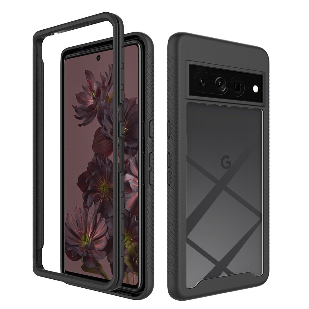 Funda con cobertura total Google Pixel 7 Pro Negro