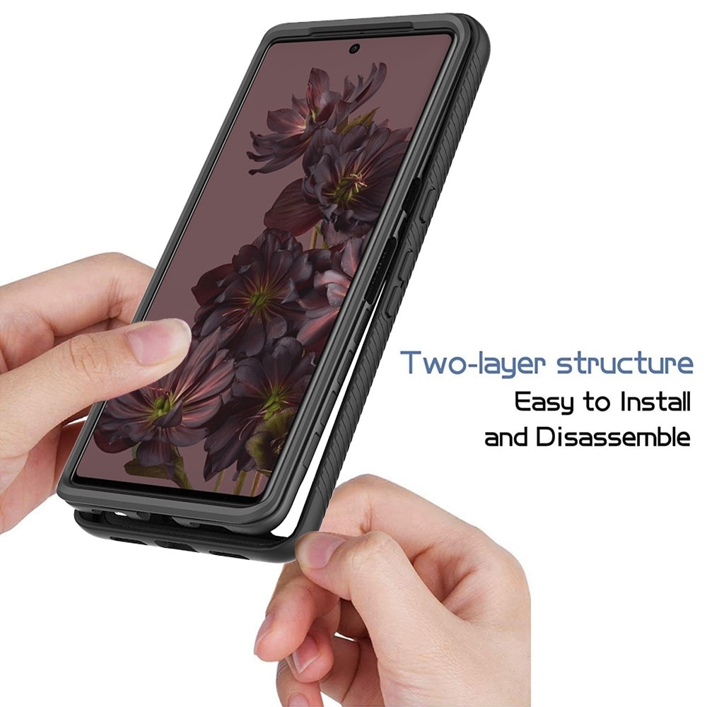 Funda con cobertura total Google Pixel 7 Pro Negro