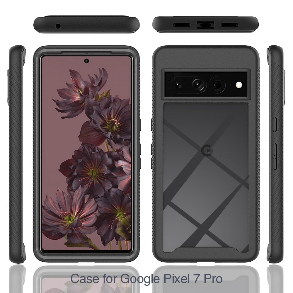 Funda con cobertura total Google Pixel 7 Pro Negro