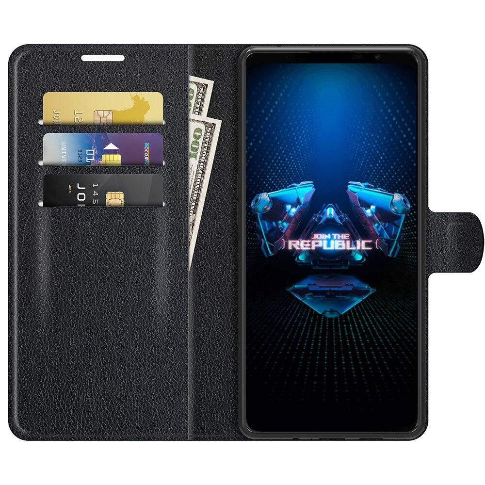 Funda cartera Asus ROG Phone 5 Negro