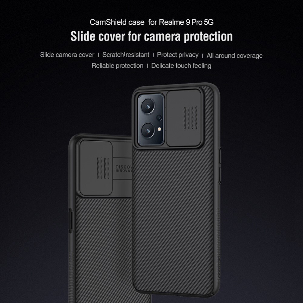Funda CamShield OnePlus/Realme OnePlus Nord CE 2 Lite 5G/9 Pro Negro