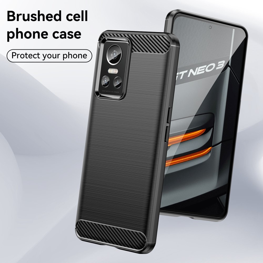 Funda Brushed TPU Case Realme GT Neo 3 Black