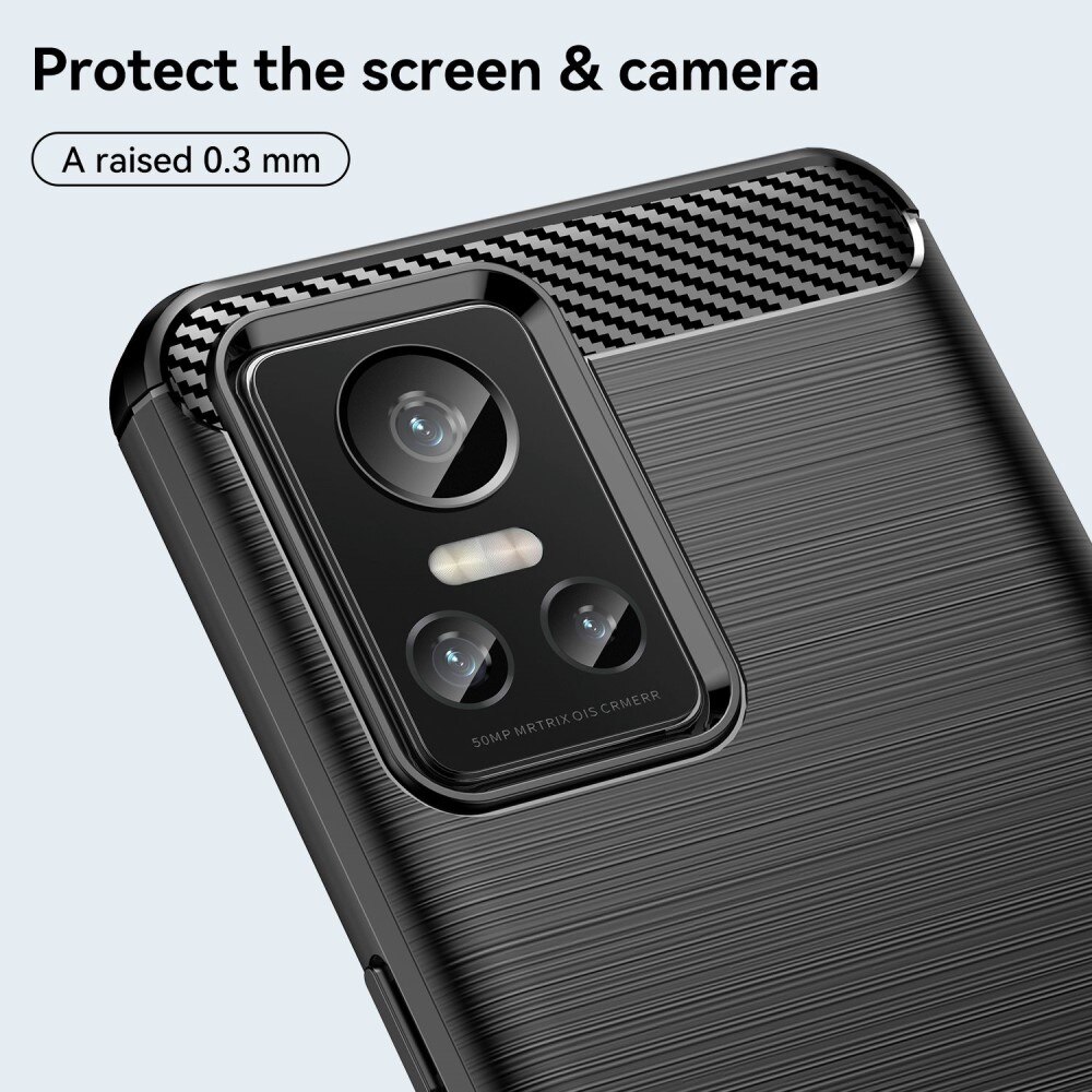 Funda Brushed TPU Case Realme GT Neo 3 Black