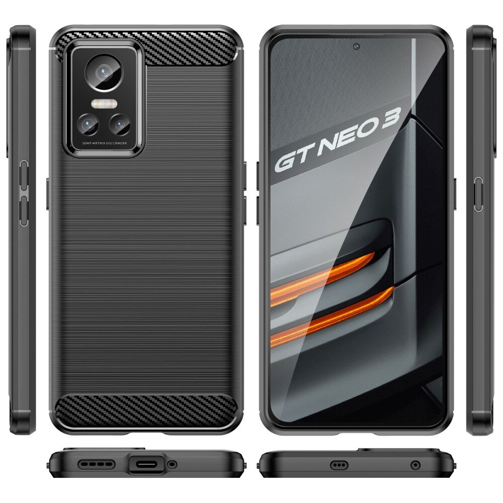 Funda Brushed TPU Case Realme GT Neo 3 Black