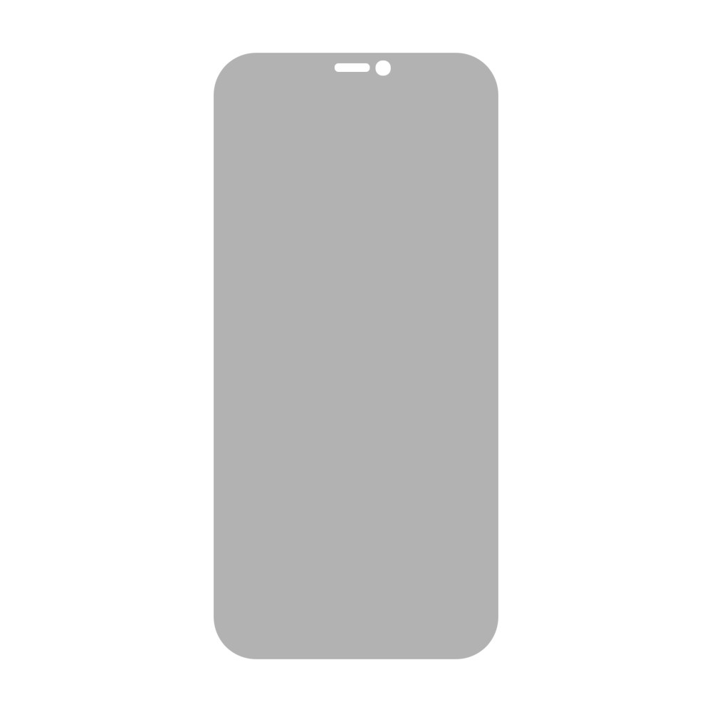 Protector de pantalla privacidad de cristal templado iPhone 13 Mini Negro