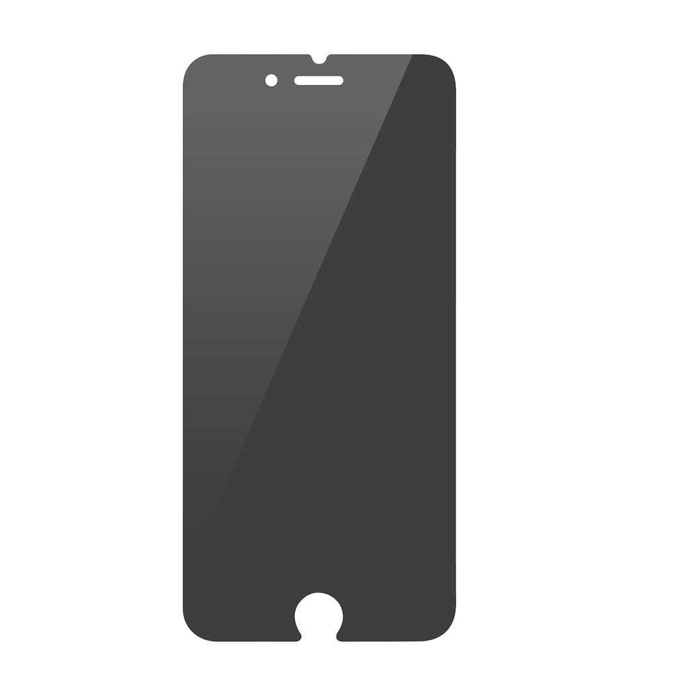Protector de pantalla privacidad de cristal templado iPhone SE (2022) negro