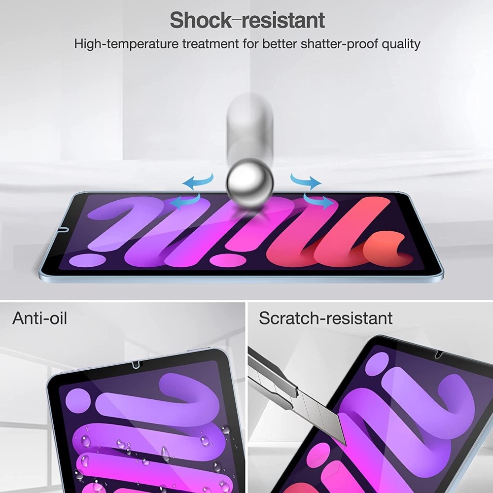 Protector Pantalla Cristal Templado Apple iPad Mini 7th Gen (2024)