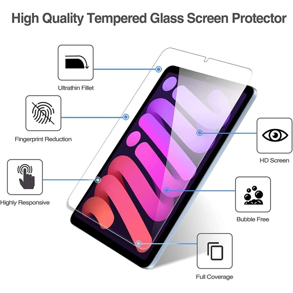 Protector de pantalla en cristal templado 0.3mm iPad Mini 6th Gen (2021)