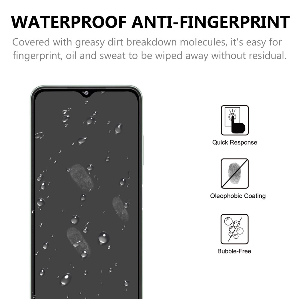 Protector de pantalla cobertura total cristal templado Samsung Galaxy A22 5G Negro